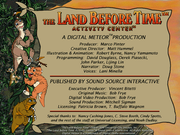 The Land Before Time: Activity Center