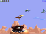 [Скриншот: Land Before Time: Dinosaur Arcade]