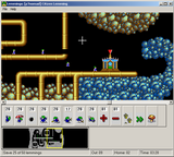 [Скриншот: Lemmings for Windows]