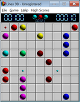 [Скриншот: Lines'98]