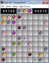[Скриншот: Lines'98]