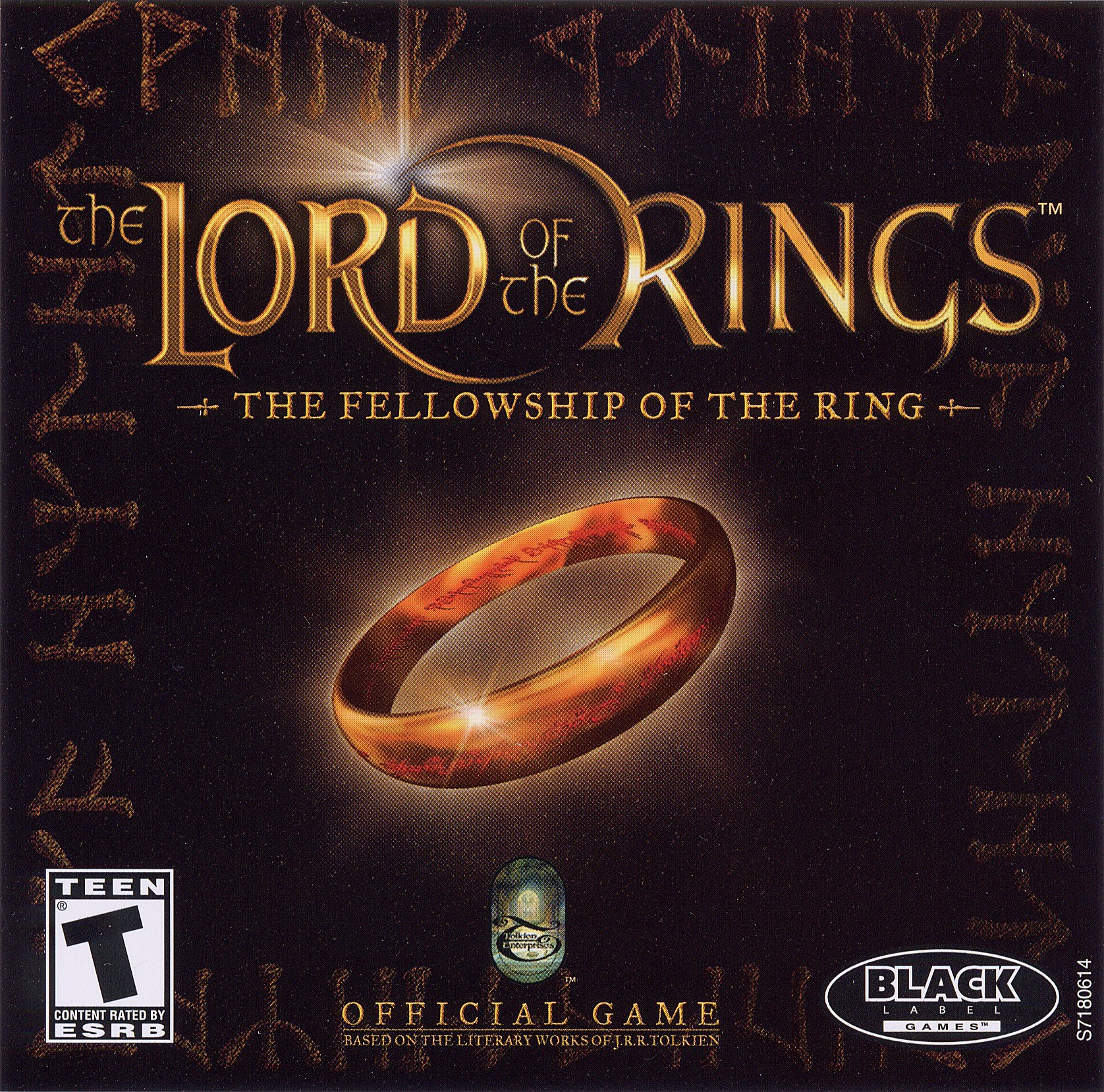 Властелин колец диски. Fellowship of the Ring обложка.