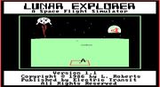 Lunar Explorer: A Space Flight Simulator