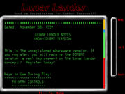 Lunar Lander
