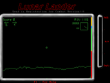 [Скриншот: Lunar Lander]