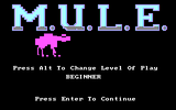 [M.U.L.E. - скриншот №1]