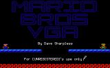 [Скриншот: Mario Bros. VGA]