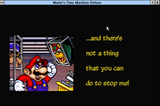 [Скриншот: Mario's Time Machine Deluxe]