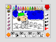 Master Snoopy's Coloring Book