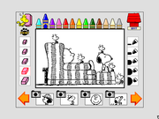 Master Snoopy's Coloring Book