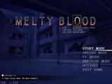 [Скриншот: Melty Blood]