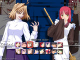 [Скриншот: Melty Blood]