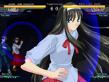 [Скриншот: Melty Blood]