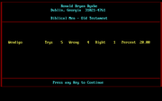 Men of the Bible Game