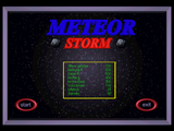 [Скриншот: Meteor Storm]