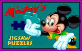 [Скриншот: Mickey's Jigsaw Puzzles]