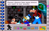 [Скриншот: Mickey's Jigsaw Puzzles]