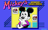 [Скриншот: Mickey's Memory Challenge]