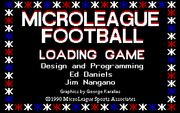 MicroLeague Football: The Coach's Challenge