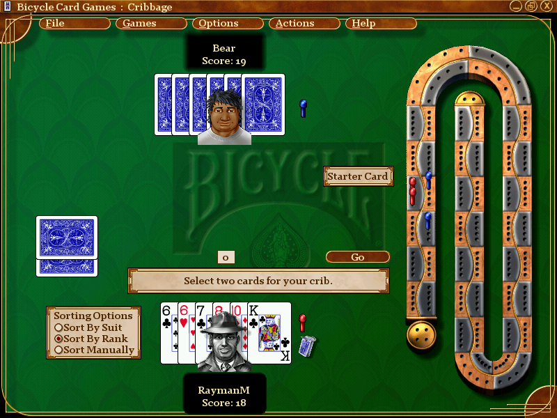Скриншоты Microsoft Bicycle Card Games на OldGames.RU