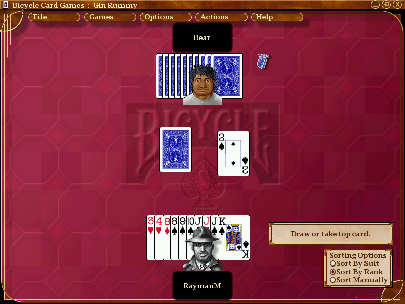 Microsoft Bicycle Card Games (2001 Windows). Ссылки, описание, обзоры