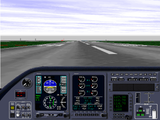 [Скриншот: Microsoft Flight Simulator 98]