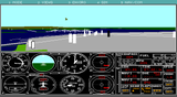 [Скриншот: Microsoft Flight Simulator (v3.0)]