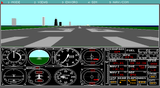 [Скриншот: Microsoft Flight Simulator (v3.0)]