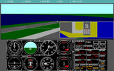 [Скриншот: Microsoft Flight Simulator (v4.0)]
