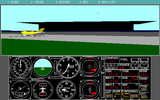 [Скриншот: Microsoft Flight Simulator (v4.0)]