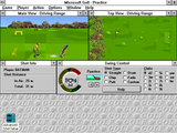 [Скриншот: Microsoft Golf]