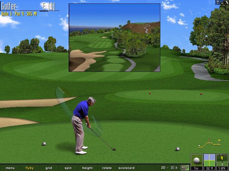 Span height. Microsoft Golf 1999. Гольф Майкрософт 1998. Старый гольф игра. Игра гольф на нокиа.