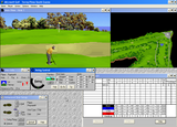 [Скриншот: Microsoft Golf: Multimedia Edition]