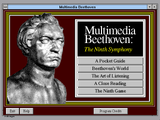 [Microsoft Multimedia Beethoven: The Ninth Symphony - скриншот №1]