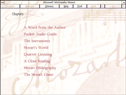 Microsoft Multimedia Mozart: The Dissonant Quartet