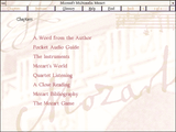 [Скриншот: Microsoft Multimedia Mozart: The Dissonant Quartet]