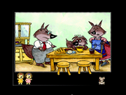 Mini-Loup à l'école