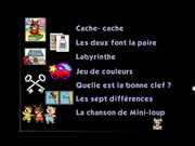 Mini-Loup à l'école