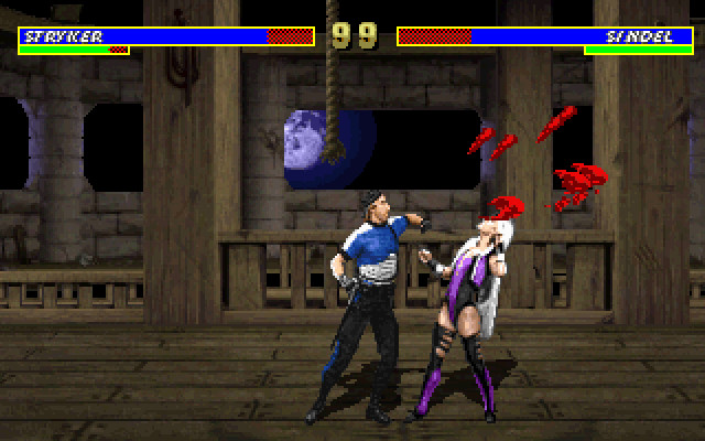 Mortal Kombat 3 - Online on DOSbox/PC (4-22-23) 