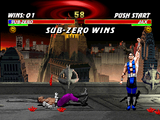 [Скриншот: Mortal Kombat 3 (Windows Version)]