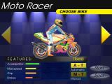 [Скриншот: Moto Racer]