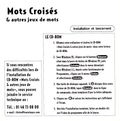 [Mots croisés et autres jeux de mots - обложка №2]