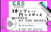 Mystery Master: Murder by the Dozen