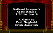 National Lampoon's Chess Maniac 5 Billion and 1