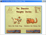 [Скриншот: Naughty Stories: Doris the Dotty Dog & Clarence the Clumsy Cat]