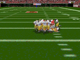 [Скриншот: NCAA Football '99]