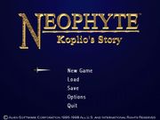 Neophyte: Koplio's Story