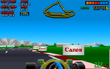 [Скриншот: Nigel Mansell's World Championship]