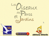 [Скриншот: Les Oiseaux des Parcs et des Jardins]