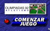 [Olimpiadas 92: Atletismo - скриншот №1]